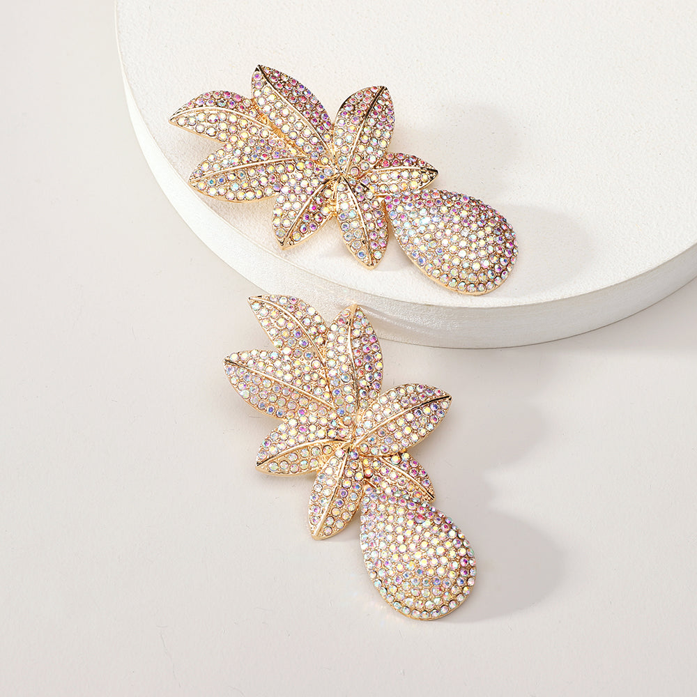 Levi Rhei Floral Statement Earrings