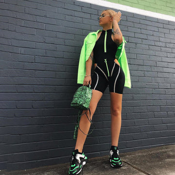 Levi Rhei Neon Street Cardigan Set