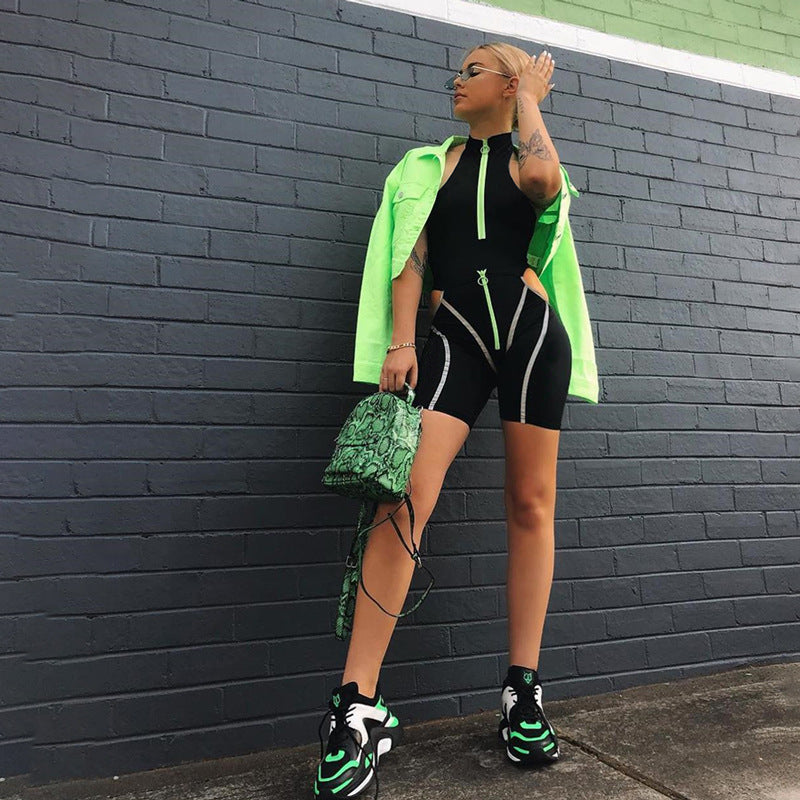 Levi Rhei Neon Street Cardigan Set