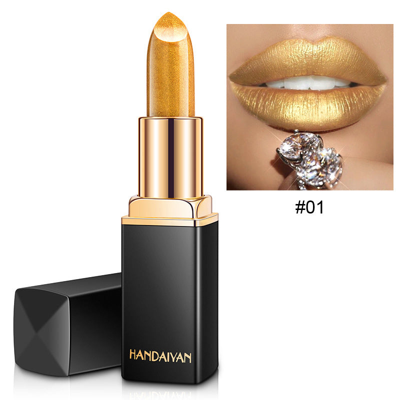 Levi Rhei Shimmer Glow Color-Changing Lipstick