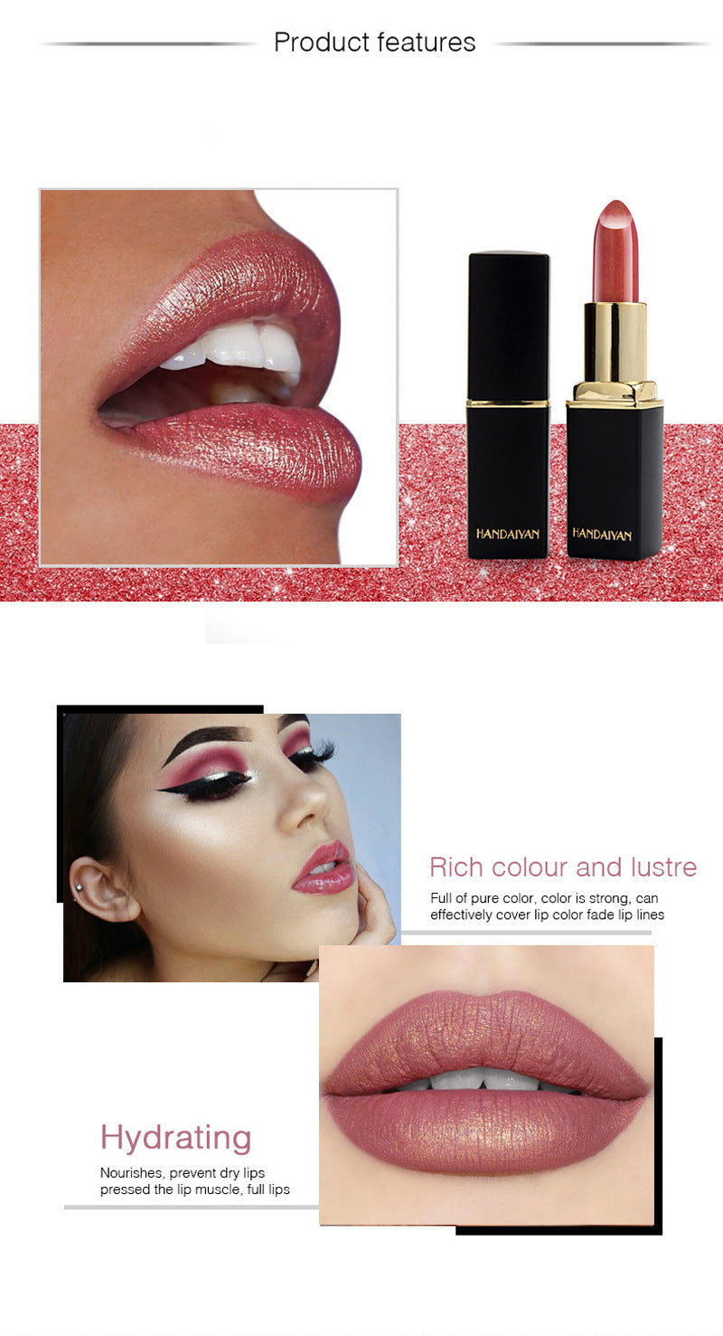 Levi Rhei Shimmer Glow Color-Changing Lipstick