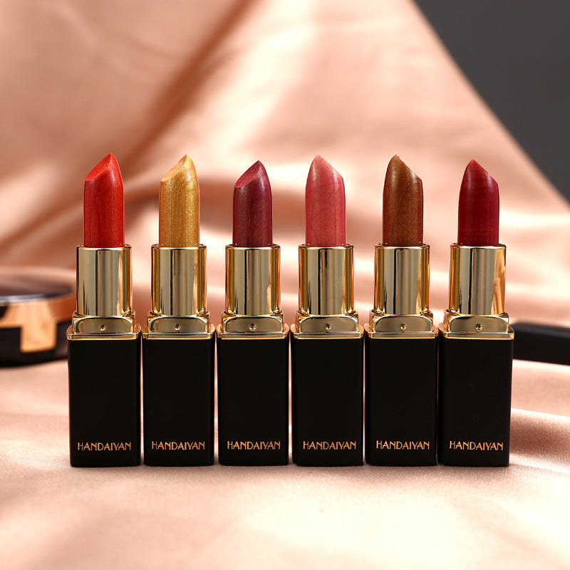 Levi Rhei Shimmer Glow Color-Changing Lipstick