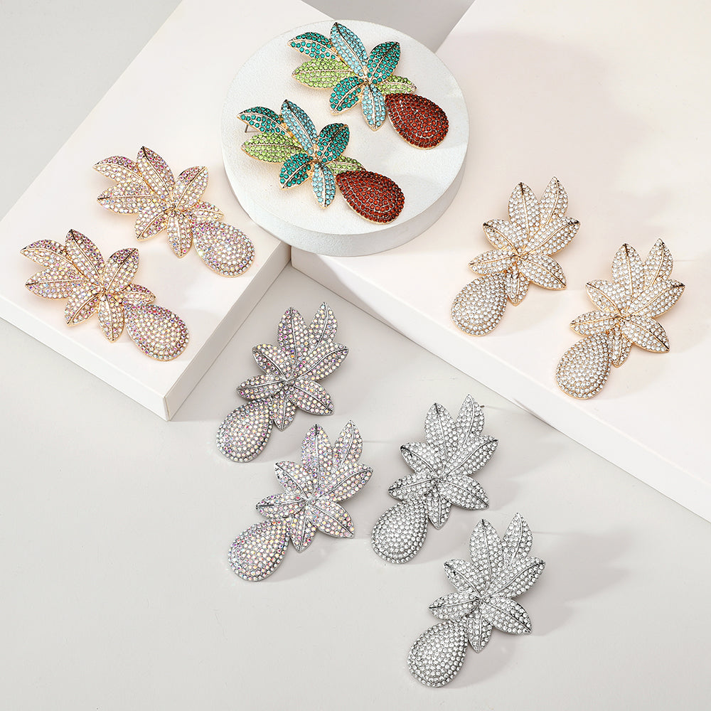 Levi Rhei Floral Statement Earrings