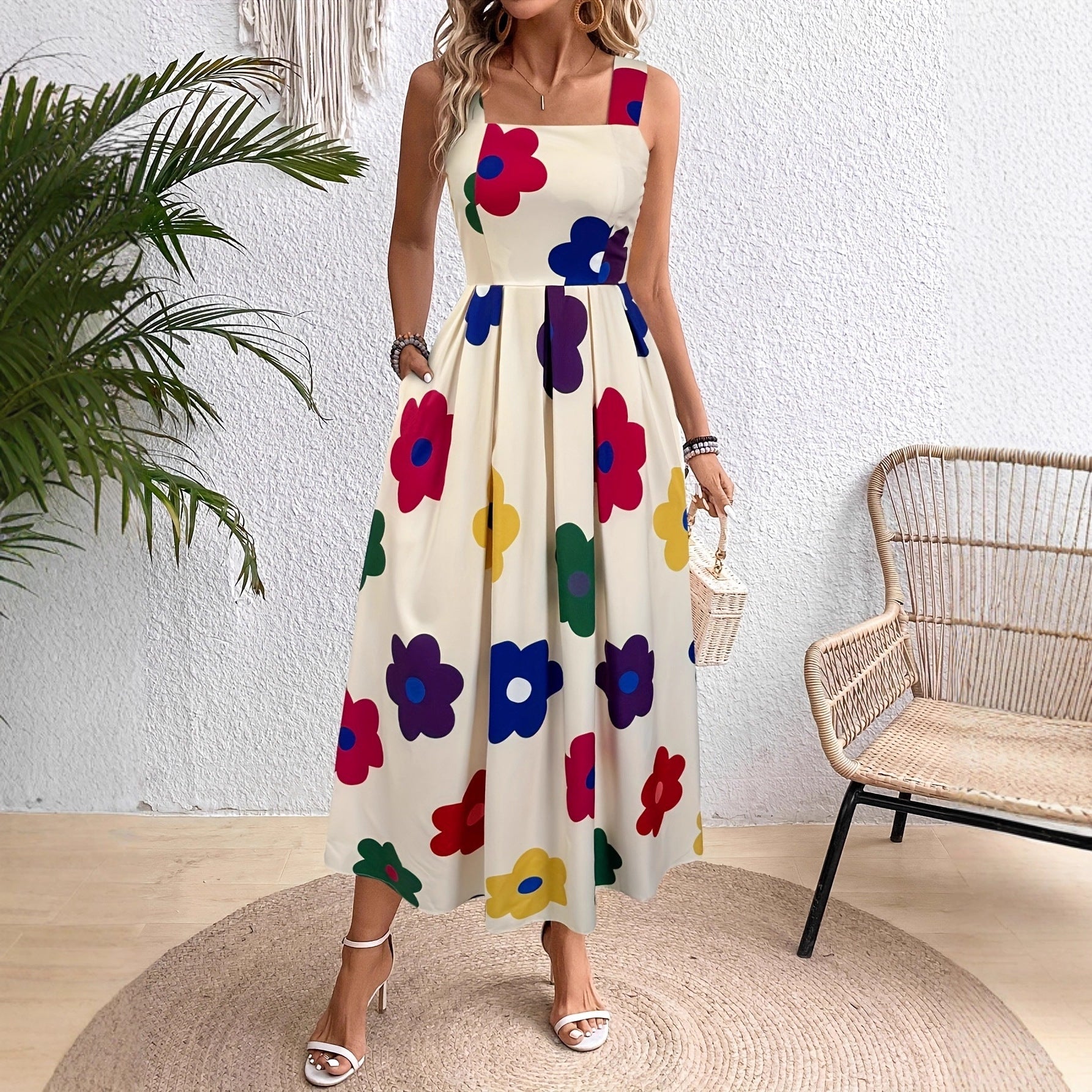 Levi Rhei BloomFlow Floral Maxi Dress