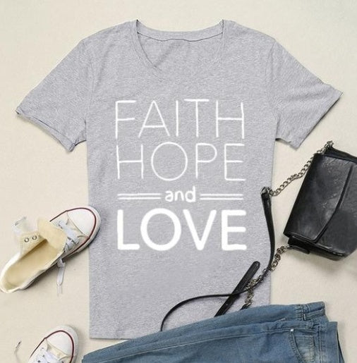 Levi Rhei Faith Statement Tee