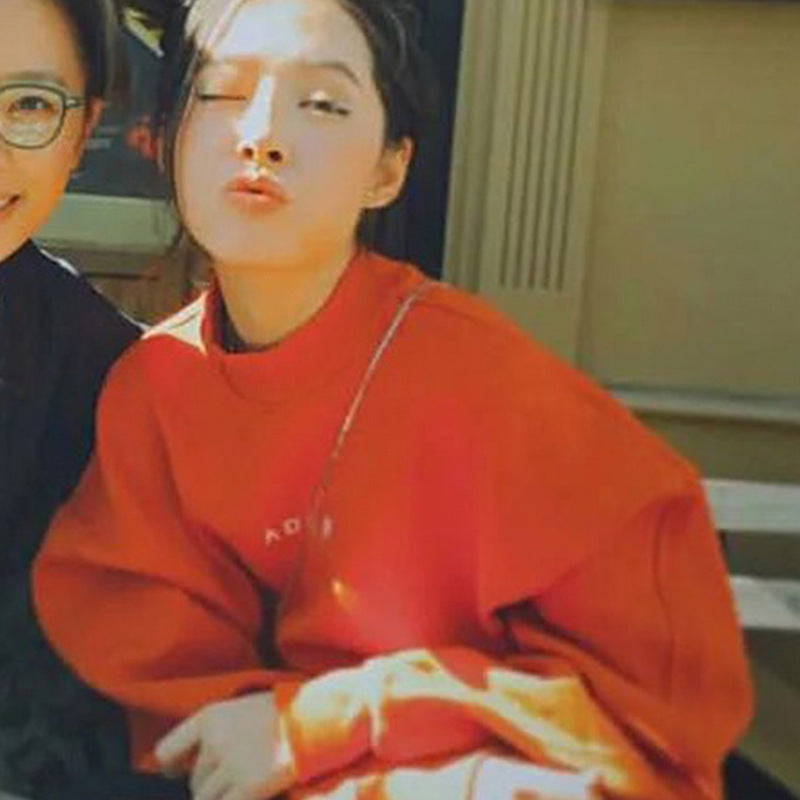 Levi Rhei Korean Minimalist Oversized Sweatshirt