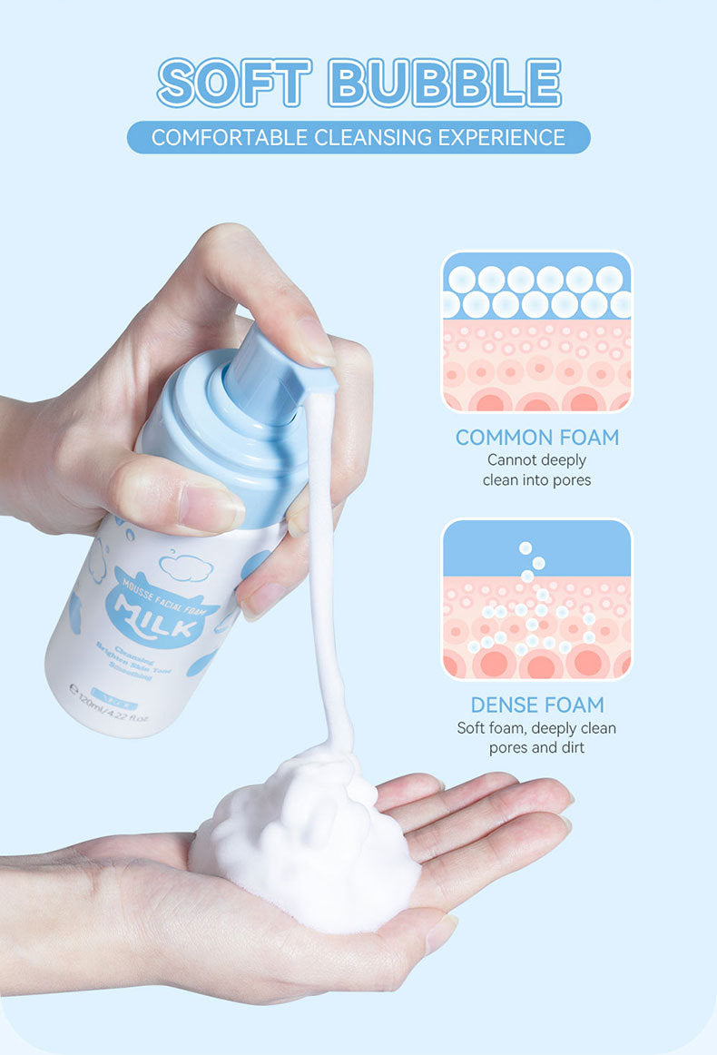 Levi Rhei Gentle Pore Cleansing Facial Foam – Hydrating & Deep Clean
