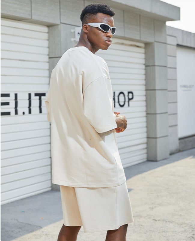 Levi Rhei Cotton Essentials Tee & Shorts Set