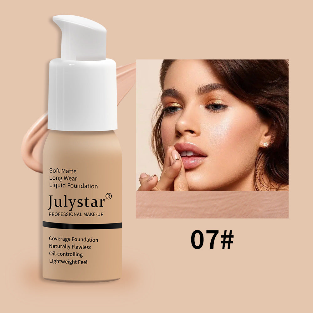 Levi Rhei Soft Matte Waterproof Liquid Foundation (Long-Lasting Concealer Finish)