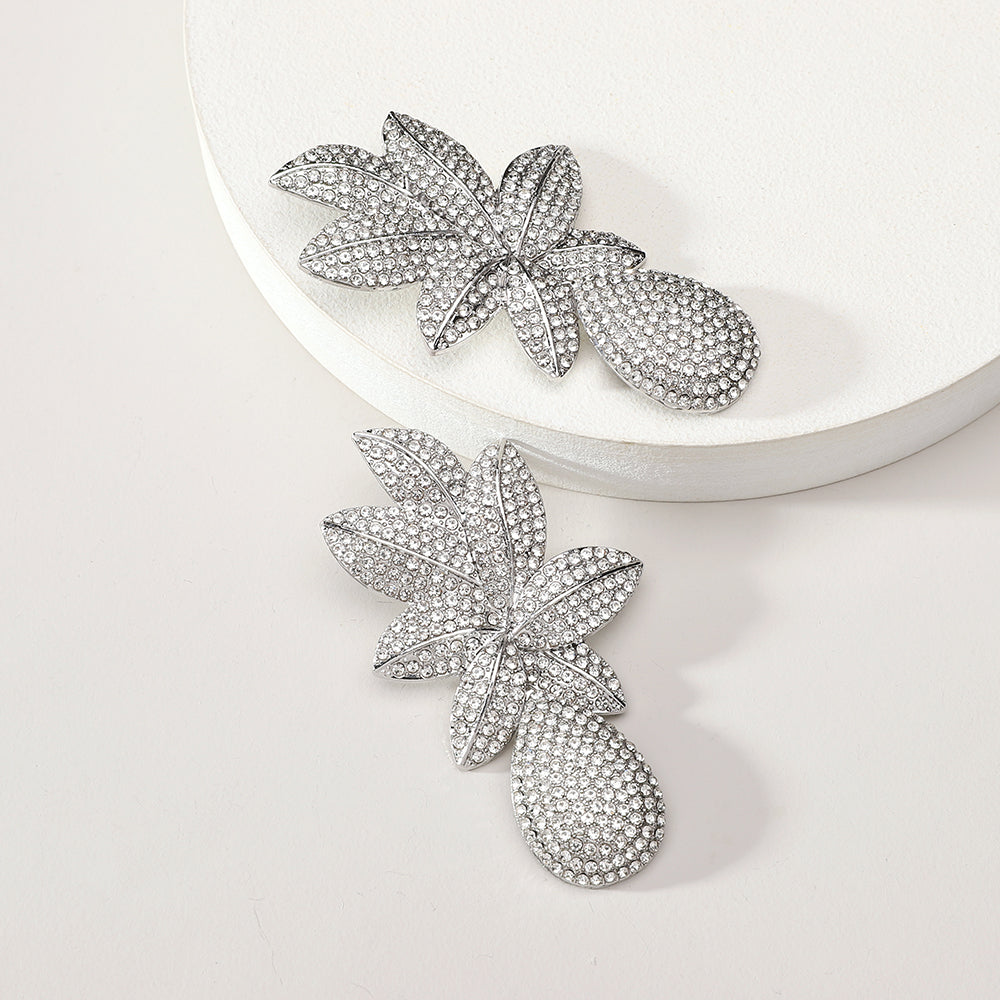 Levi Rhei Floral Statement Earrings