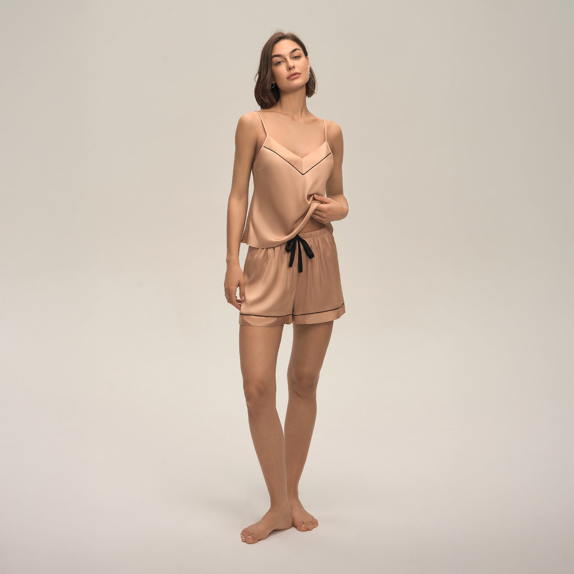 Levi Rhei Silk Lounge Set
