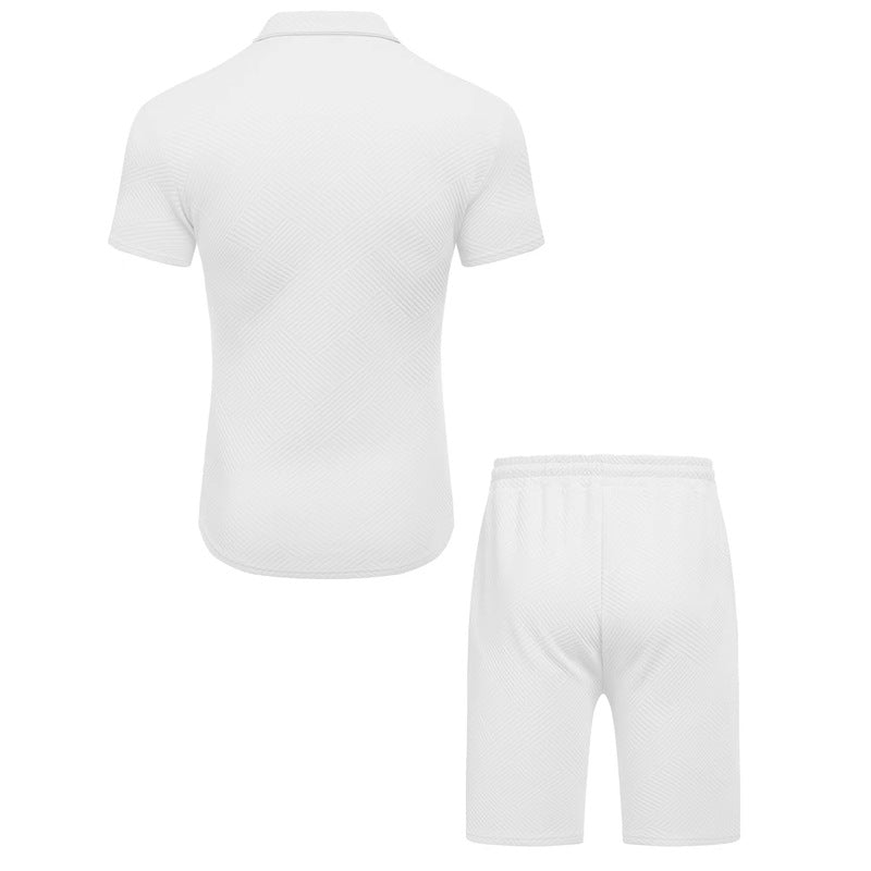 Levi Rhei Zip Polo Set