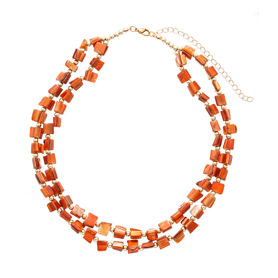 Levi Rhei Color Stone Necklace