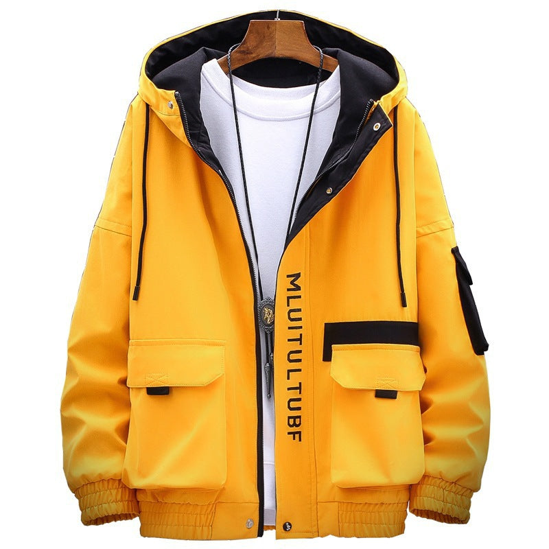 Levi Rhei UrbanShield Hooded Jacket (Thickened Casual Streetwear)