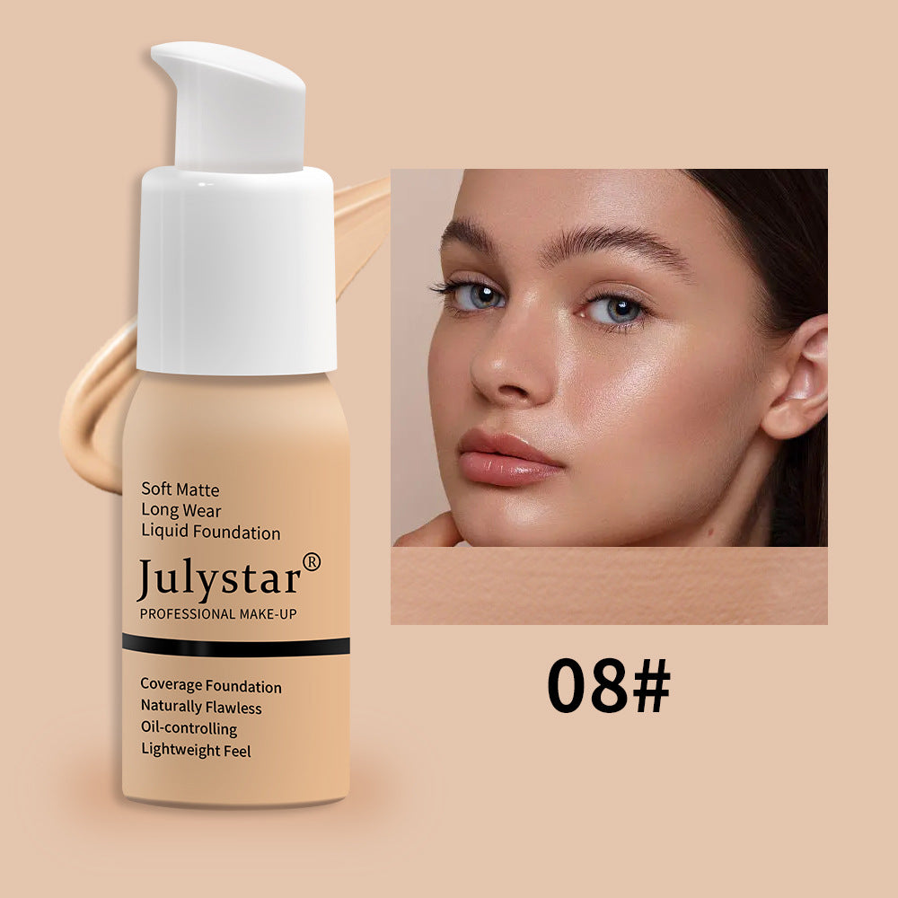 Levi Rhei Soft Matte Waterproof Liquid Foundation (Long-Lasting Concealer Finish)