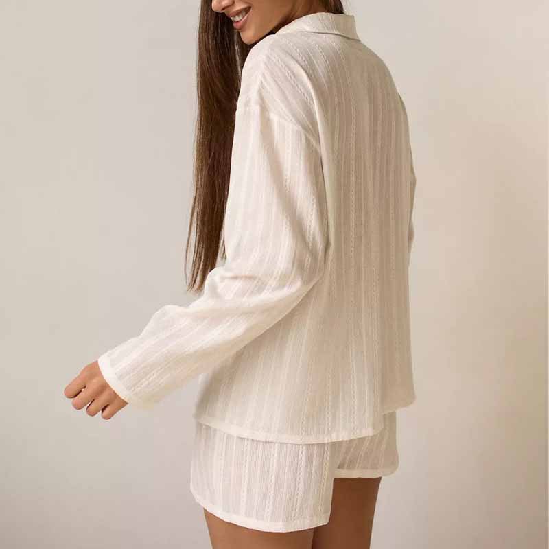 Levi Rhei Soft Stripe Lounge Set
