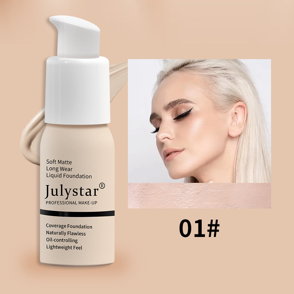 Levi Rhei Soft Matte Waterproof Liquid Foundation (Long-Lasting Concealer Finish)