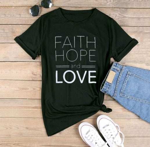 Levi Rhei Faith Statement Tee
