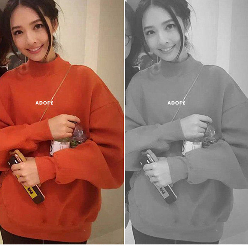 Levi Rhei Korean Minimalist Oversized Sweatshirt