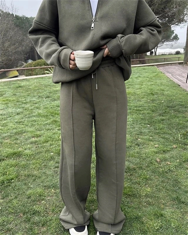 Levi Rhei Half-Zip Cozy Lounge Set