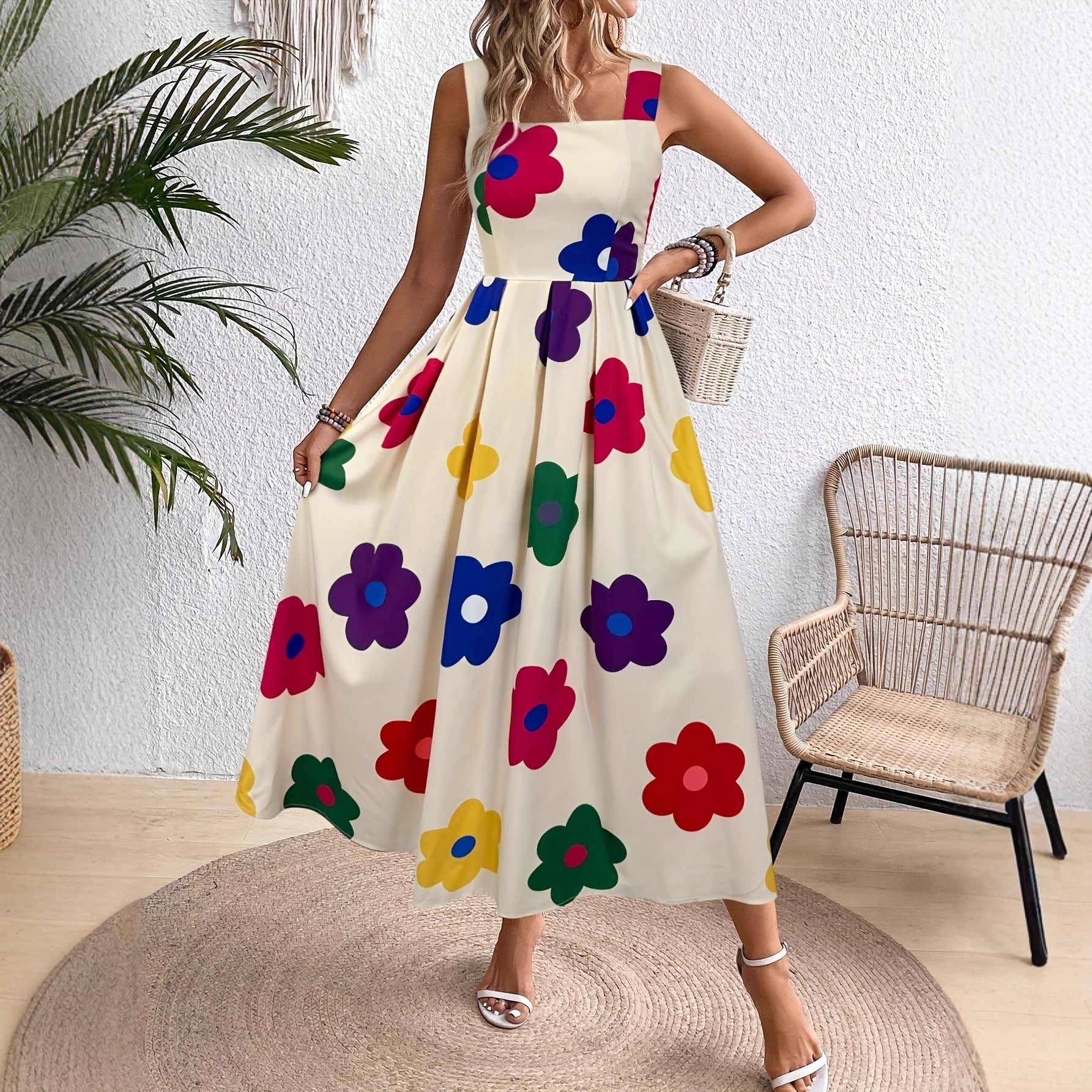 Levi Rhei BloomFlow Floral Maxi Dress