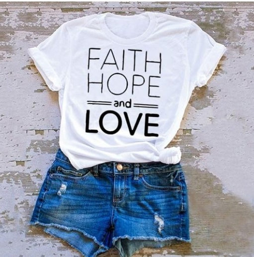 Levi Rhei Faith Statement Tee