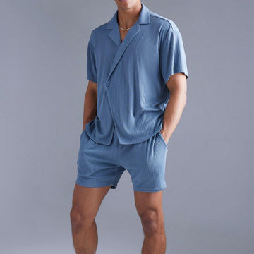 Levi Rhei Classic Summer Shirt & Shorts Set