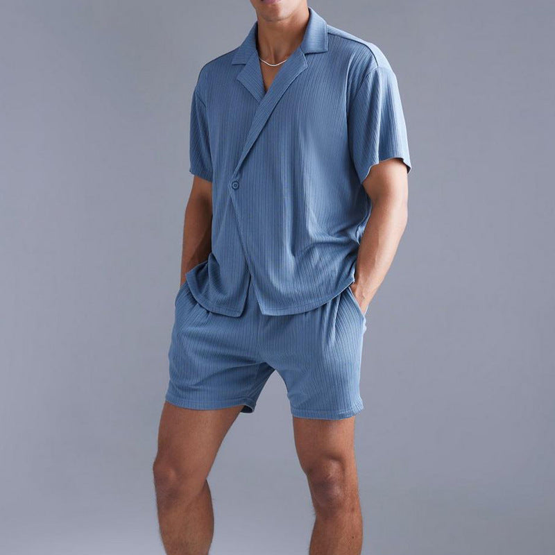 Levi Rhei Classic Summer Shirt & Shorts Set