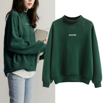 Levi Rhei Korean Minimalist Oversized Sweatshirt