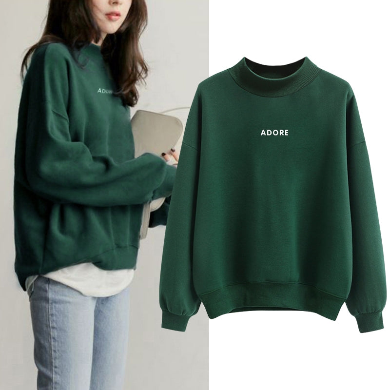 Levi Rhei Korean Minimalist Oversized Sweatshirt