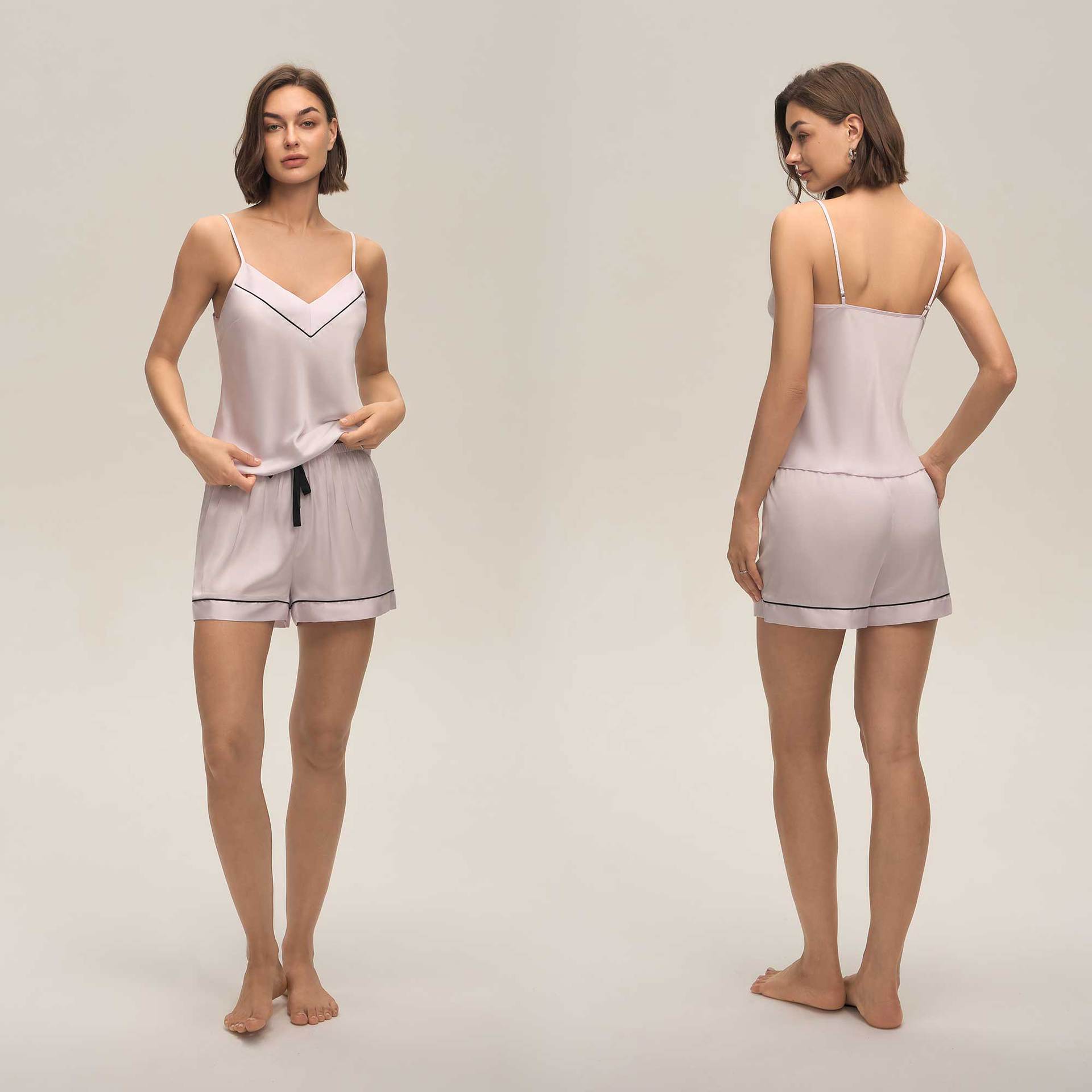 Levi Rhei Silk Lounge Set