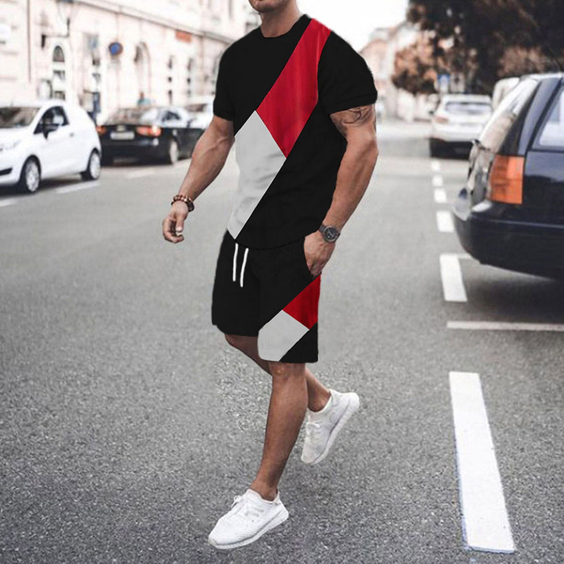 Levi Rhei Urban Stripe Set