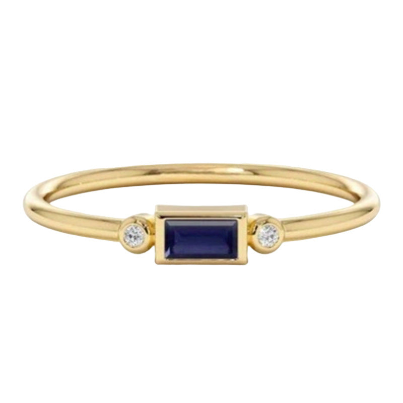 Levi Rhei Minimal Gem Ring
