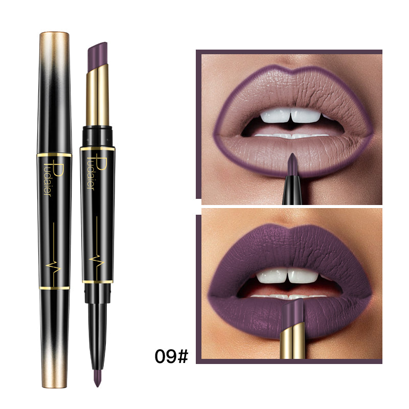 Levi Rhei 2-in-1 Precision Lipstick & Lip Liner Duo (Matte Finish)