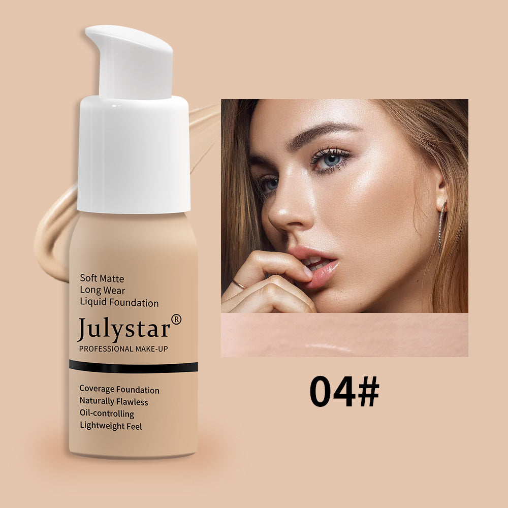 Levi Rhei Soft Matte Waterproof Liquid Foundation (Long-Lasting Concealer Finish)