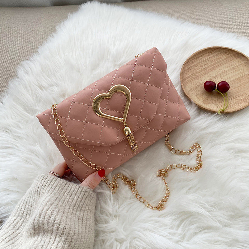 Levi Rhei Heart Charm Mini Shoulder Bag