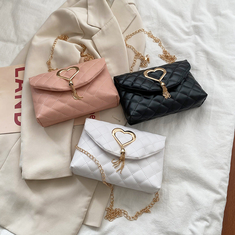 Levi Rhei Heart Charm Mini Shoulder Bag