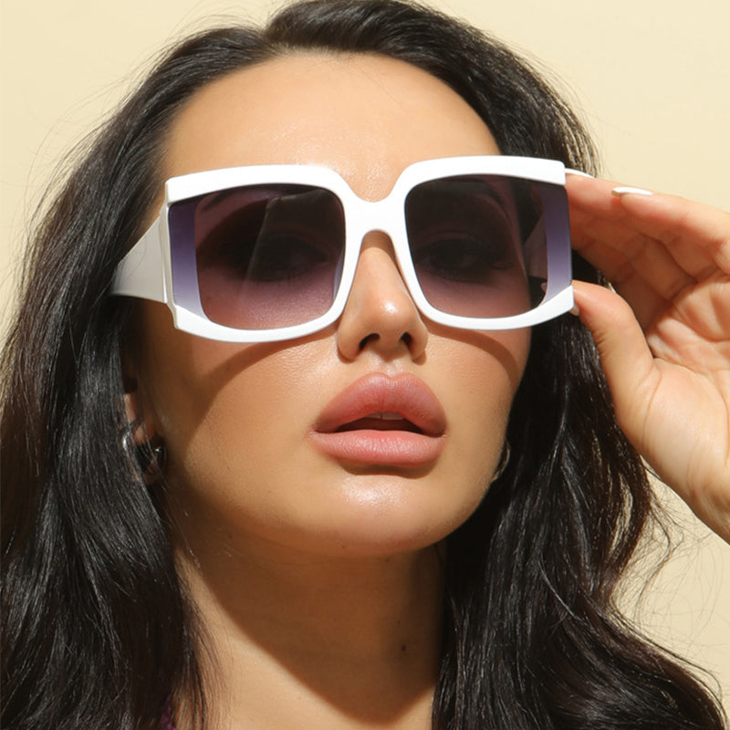 Levi Rhei Oversized Square Frame Sunglasses