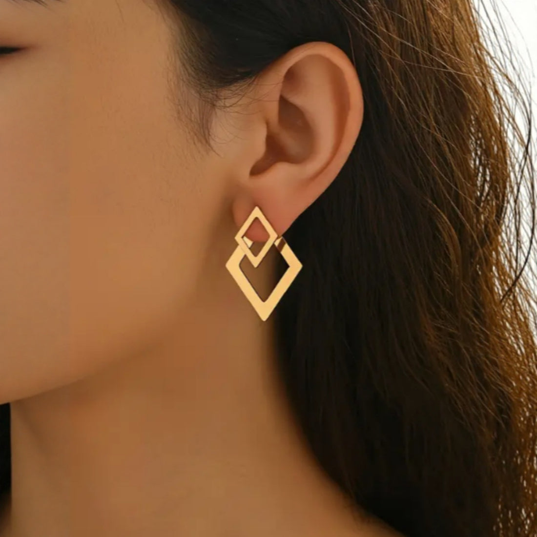 Levi Rhei Geometric Glow Earrings