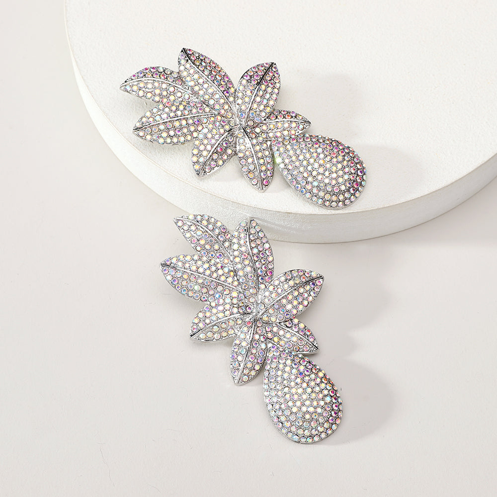 Levi Rhei Floral Statement Earrings