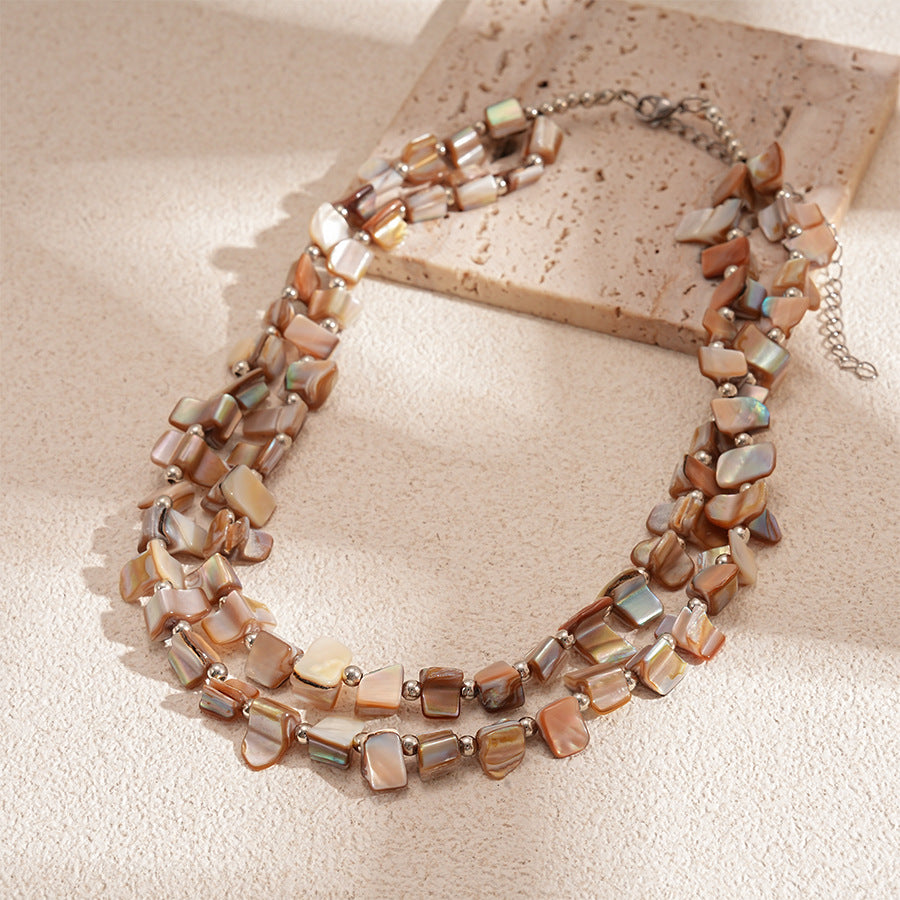 Levi Rhei Color Stone Necklace