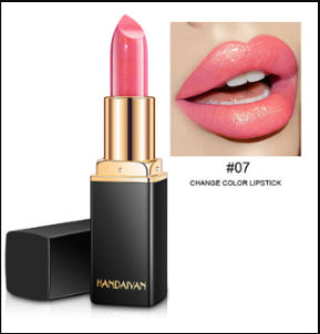 Levi Rhei Shimmer Glow Color-Changing Lipstick