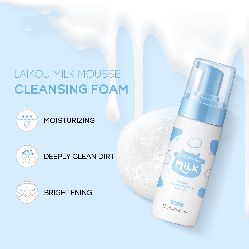 Levi Rhei Gentle Pore Cleansing Facial Foam – Hydrating & Deep Clean