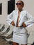 Levi Rhei Striped Power Suit Set