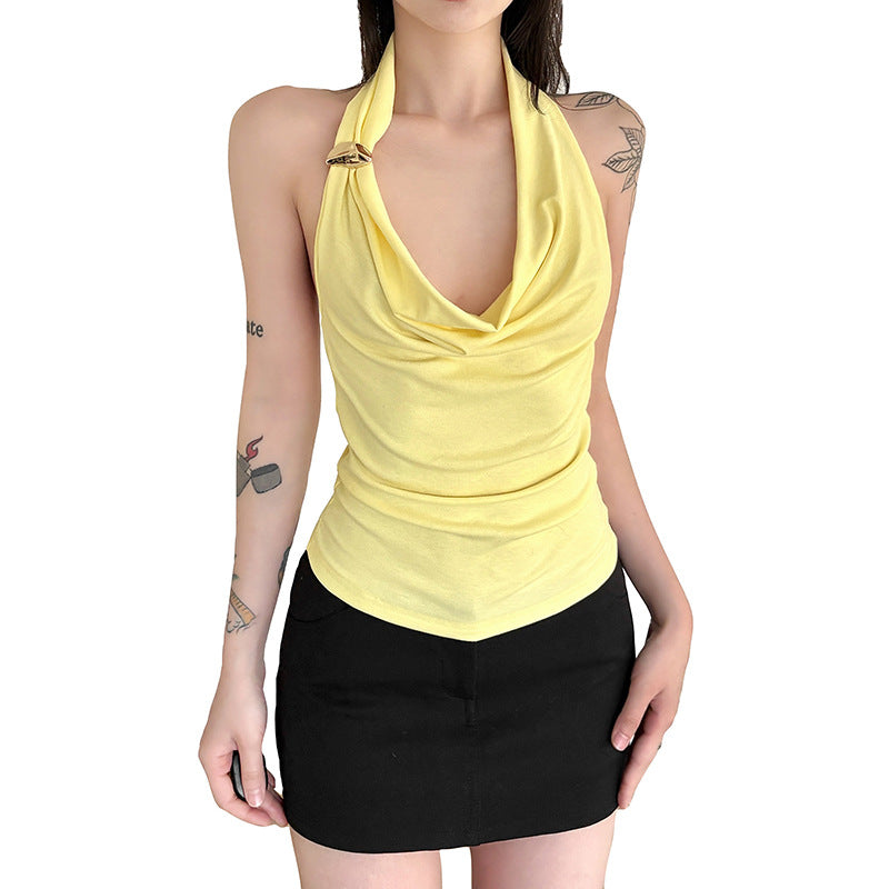 Levi Rhei Sculpt Halter Top