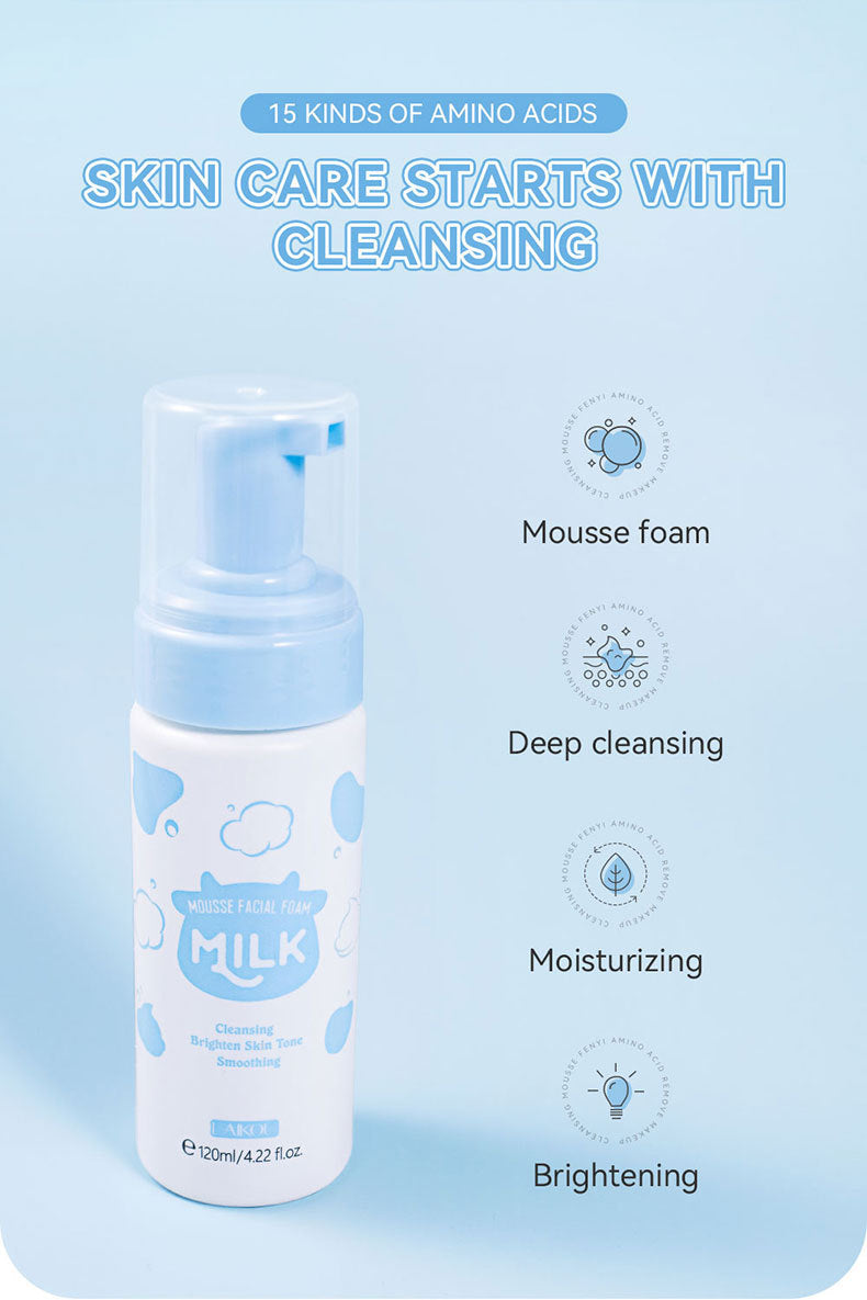 Levi Rhei Gentle Pore Cleansing Facial Foam – Hydrating & Deep Clean