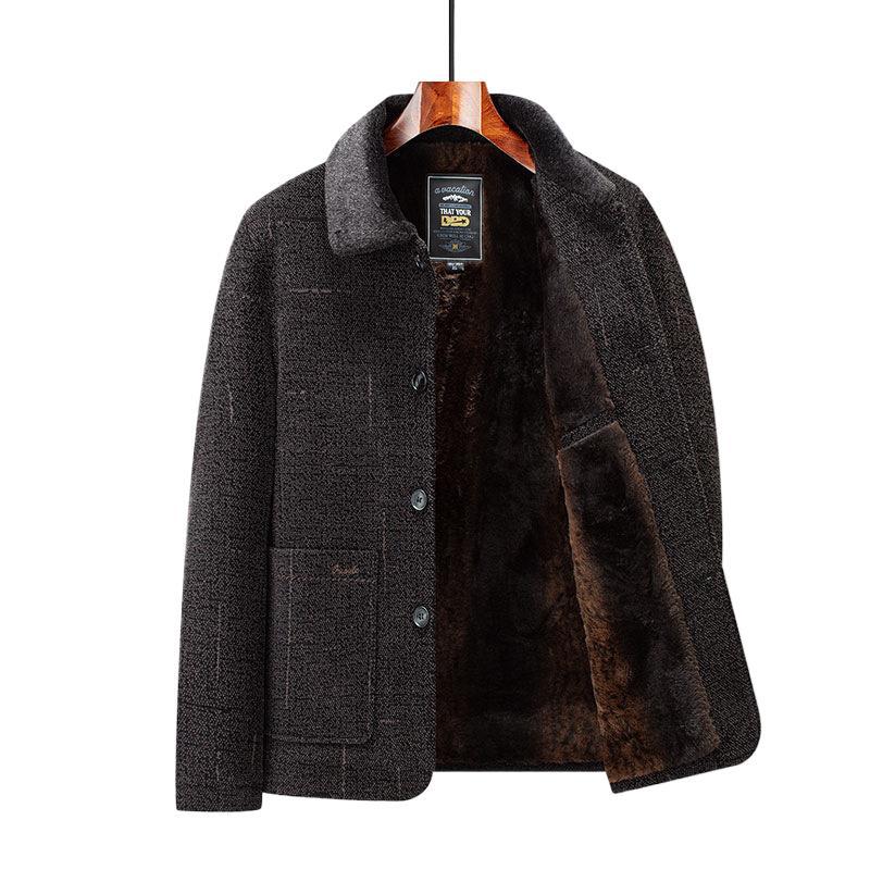 \Levi Rhei HeritageWarm Wool-Lined Jacket (Classic Casual Coat)