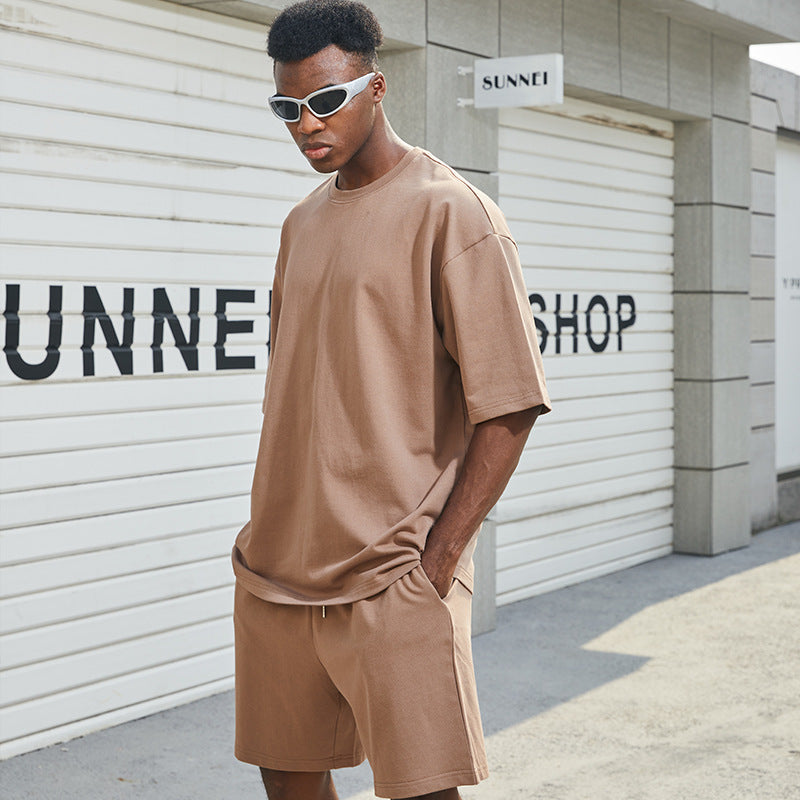 Levi Rhei Cotton Essentials Tee & Shorts Set