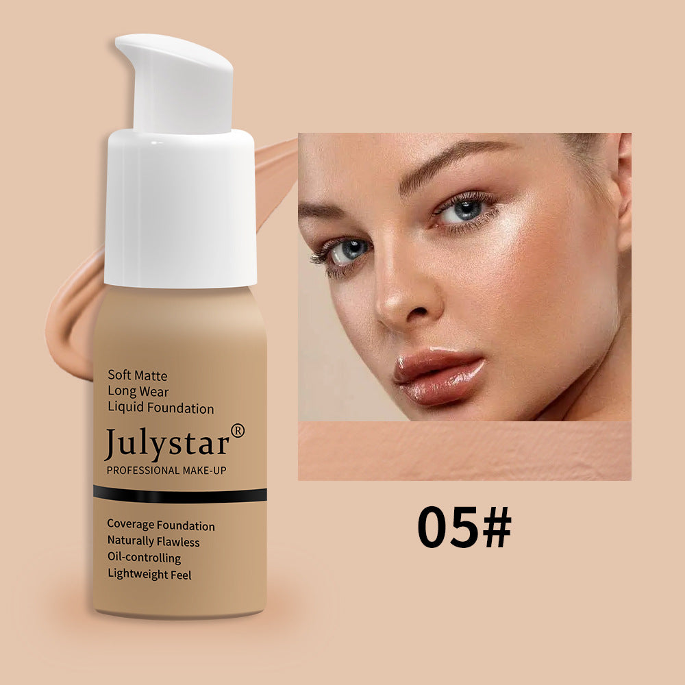 Levi Rhei Soft Matte Waterproof Liquid Foundation (Long-Lasting Concealer Finish)