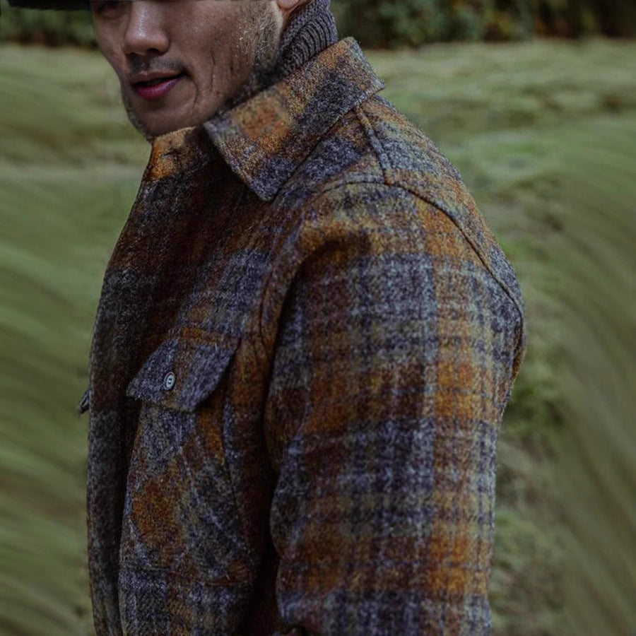 Levi Rhei Retro Plaid Blazer